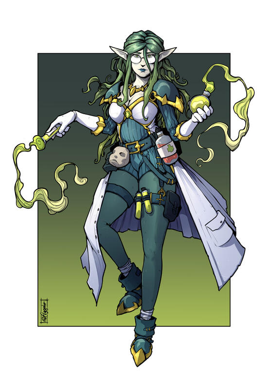 Elven Alchemist Elven Alchemist