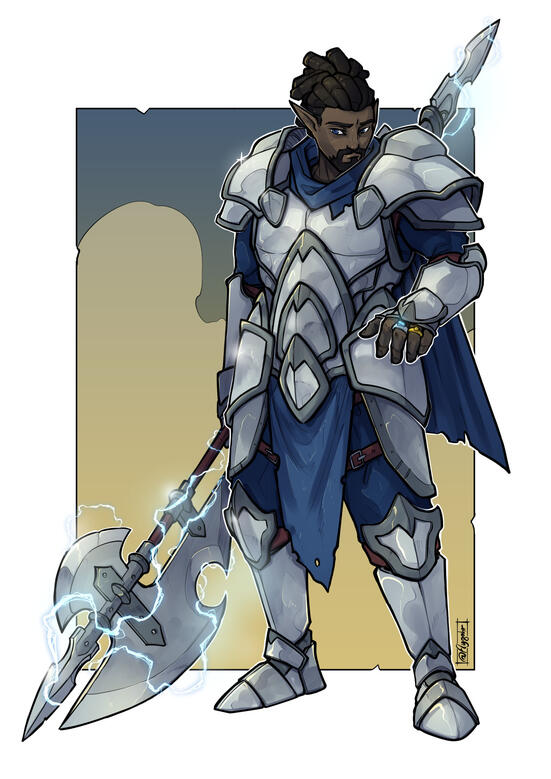 Vaerel, Half-Elf Magus Vaerel, Half-Elf Magus