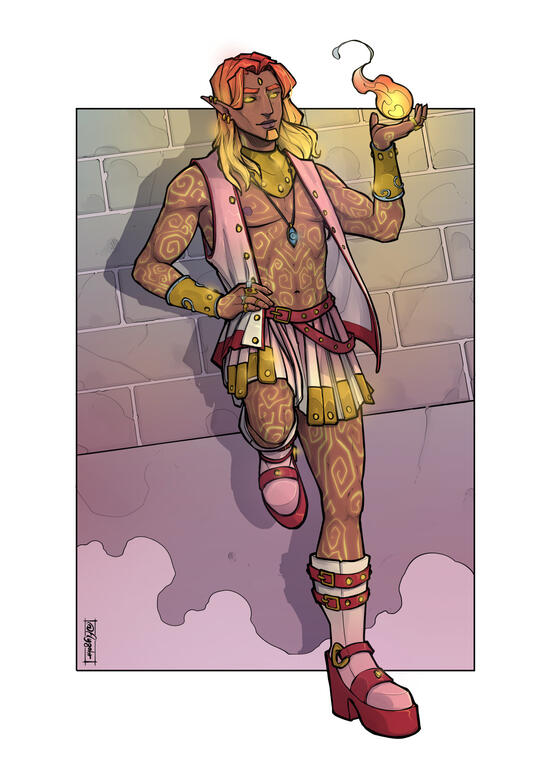 Hasia, Ifrit Sorcerer