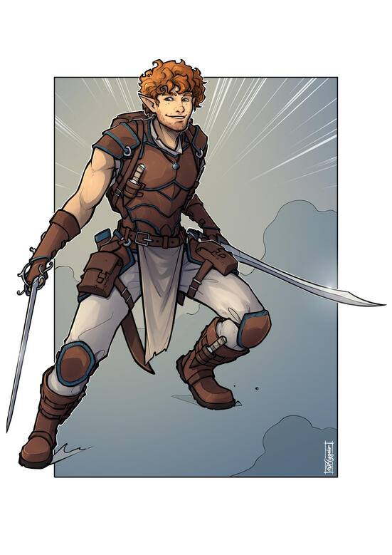 Alistair, Half-Elf Fighter Alistair, Half-Elf Fighter