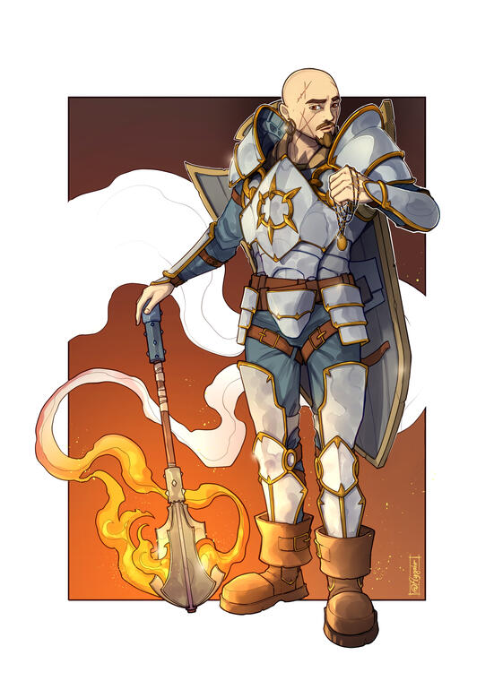 Alden Jackson, Cleric of Pelor Alden Jackson, Cleric of Pelor