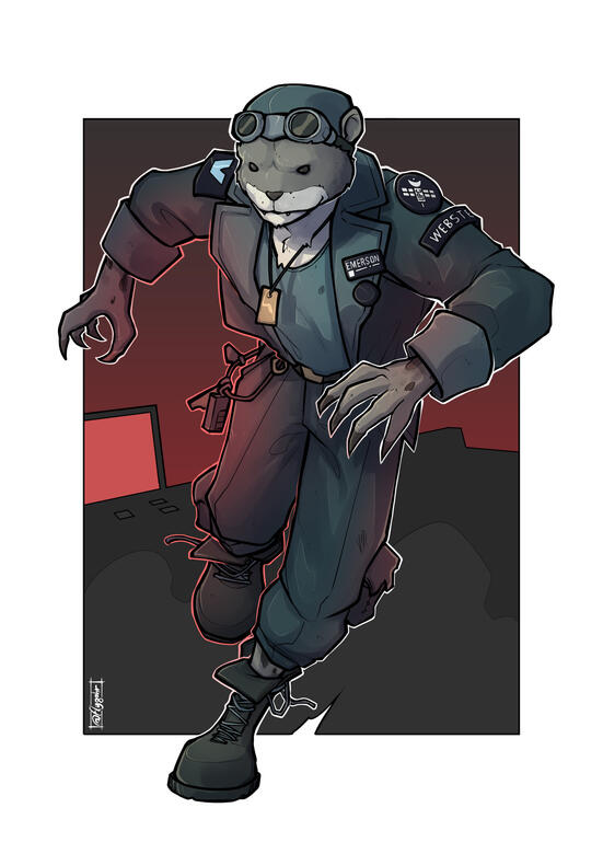 Emerson, Otter Spaceship Mechanic