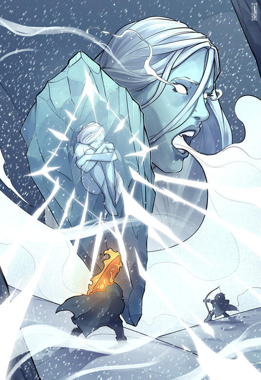 3rd stage of the Auril encounter from the Rime of the Frostmaiden